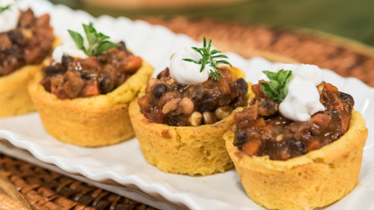 Chili Cornbread Bowls 3ABN Recipes